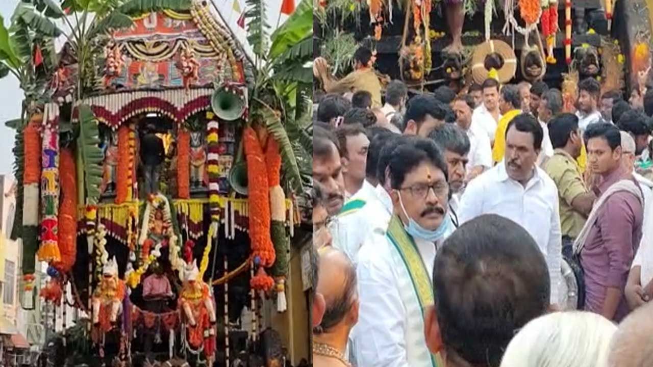 Kadiri Temple కొనసాగుతున్న కాటమరాయుడి బ్రహ్మోత్సవాలు.. నేడు రథోత్సవ
