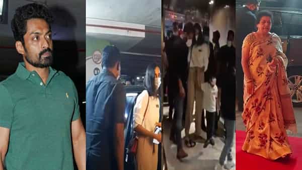 RRR-NTR: మహేష్ థియేటర్లో ఆర్ఆర్ఆర్ బెనిఫిట్ షోని ఫ్యామిలీతో కలిసి చూసిన ఎన్టీఆర్.. విక్టరీ సొంతం అంటున్న తారక్