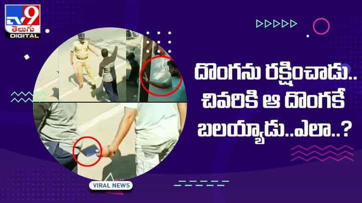 Viral Video: దొంగను రక్షించాడు.. చివరికి ఆ దొంగకే బలయ్యాడు !! ఎలా ?? వీడియో Viral Video: దొంగను రక్షించాడు.. చివరికి ఆ దొంగకే బలయ్యాడు !! ఎలా ?? వీడియో