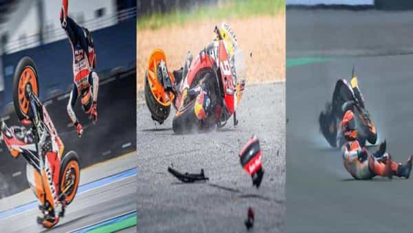 Viral Video: బైక్తో పాటు గాల్లో పల్టీలు కొట్టిన రేసర్.. షాకింగ్ వీడియో