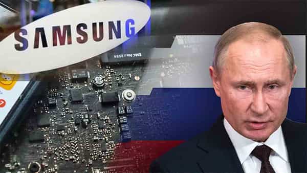 Russia-Ukraine War: రష్యాకు షాకిచ్చిన టెక్ దిగ్గజం శాంసంగ్ కంపెనీ..!