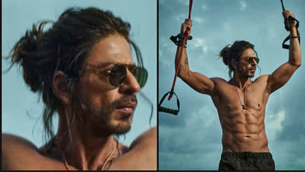 Shahrukh Khan: 56 ఏళ్ల వయసులో 8 ప్యాక్స్.. పఠాన్ లుక్స్కి అభిమానులు ఫిదా..!