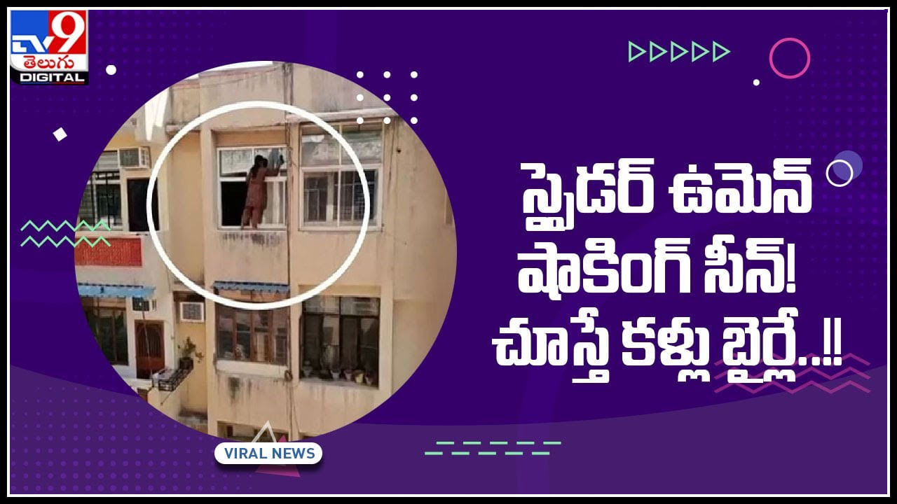 Spider Woman : స్పైడర్‌ ఉమెన్‌ షాకింగ్‌ సీన్‌.. చూస్తే కళ్లు బైర్లే..! అసలు విషయం తెలిస్తే కోపంతో రగిలిపోతారు.. వీడియో.