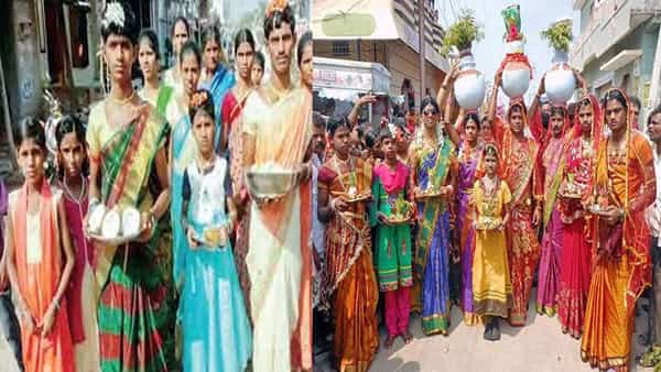 Holi 2022: ఆంధ్రపదేశ్లో హొలీ వేడుకలు వెరీవెరీ స్పెషల్.. ఆడవారిగా మారే మగవాళ్ళు