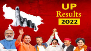 UP Election Results 2022 : యూపీలో బీజేపీ విజయదుంధుబి.. పోటీపడిన ఎస్పీ.. కనిపించకుండా పోయిన కాంగ్రెస్..