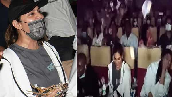 Upasana Konidela: చెర్రీ భార్య ఆర్ఆర్ఆర్ థియేటర్లో హంగామా.. ఉపాసన ఫ్యాన్ గర్ల్లా కేరింతలు.. పేపర్స్ వర్షం
