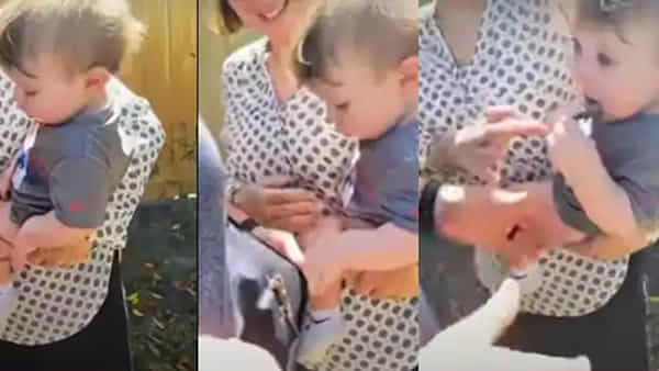 Viral Video: ఈ బుడ్డోడు చేసిన పని తెలిస్తే షాక్ అవుతారు.. క్షణం ఆలస్యం అయ్యిఉంటే ..