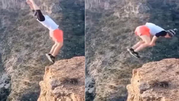 Viral Video: ఇదెక్కడి పిచ్చిరా బాబు.. లైకుల కోసం ఇలా చేస్తారా.. పట్టు తప్పితే యమలోకానికే!