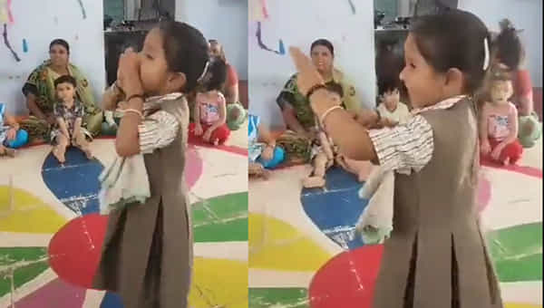 Viral Video: ఇంత క్యూట్ కచ్చ బాదం డ్యాన్స్ను మీరెప్పుడు చూసి ఉండరు.. వైరల్ అవుతోన్న వీడియో..