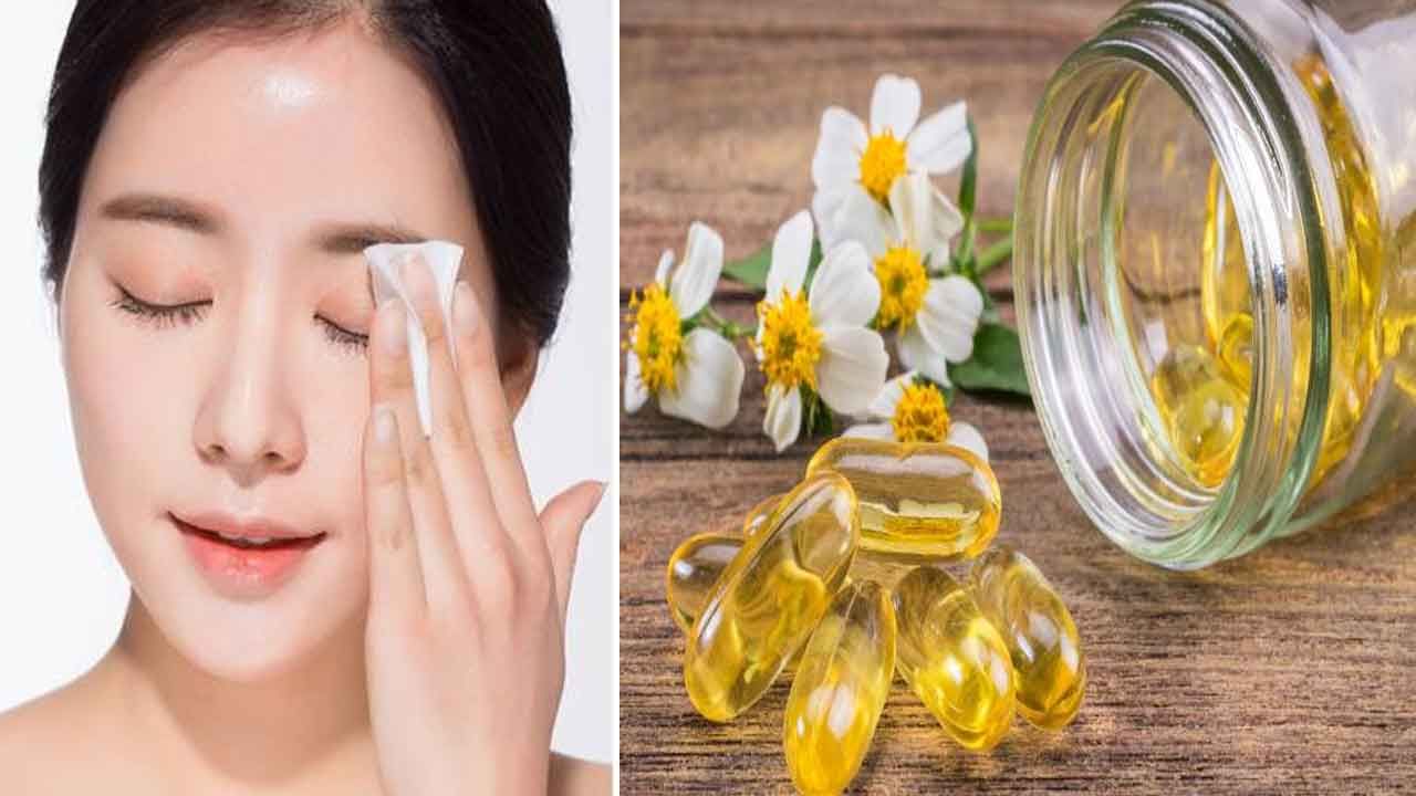 Vitamin E Oil: కళ్ళు చుట్టూ వలయాలు, ముఖంపై టాన్‌ను పోగొట్టడంలో విటమిన్-ఇ ఆయిల్ ఎంత మేలు చేస్తుందో తెలుసా...!