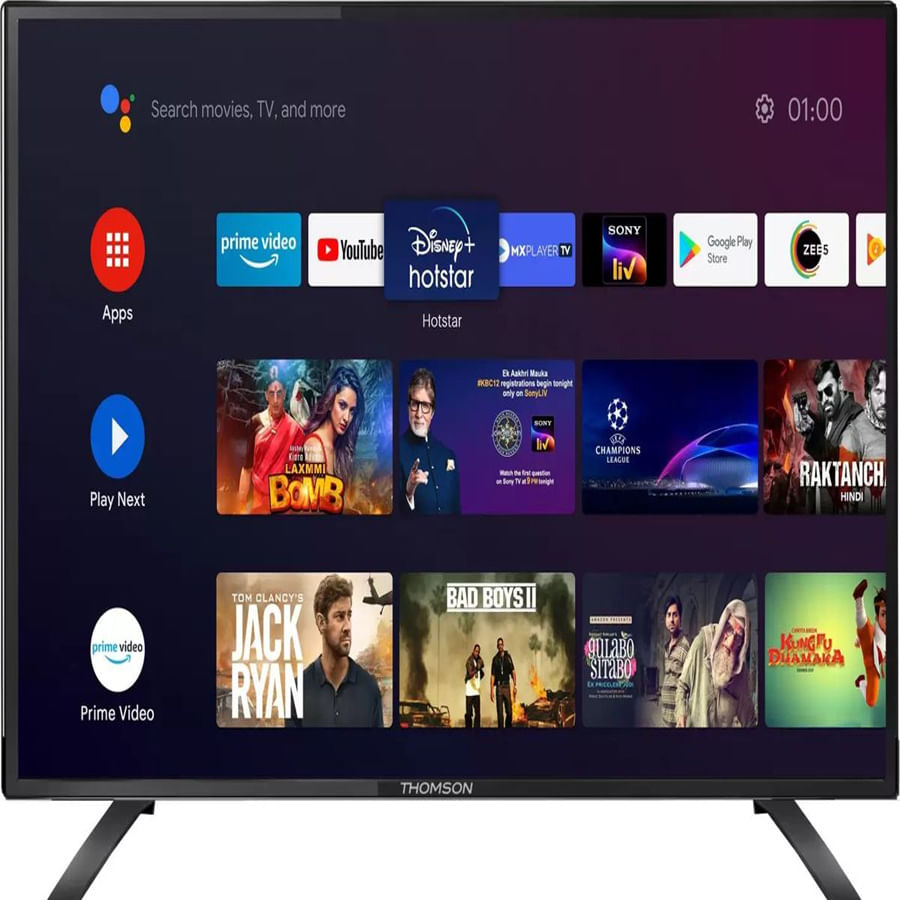 Thomson 9A Series 40 Inch: థామ్సన్‌కు చెందిన ఈ ఫుల్‌ హెచ్‌డీ స్మార్ట్‌ ఆండ్రాయిడ్‌ టీవీ డిస్కౌంట్‌లో భాగంగా రూ. 15,999కే అందుబాటులో ఉంది. దీంతో పాటు ఎస్‌బీఐ క్రెడిట్‌ కార్డుతో కొనుగోలు చేసే వారికి 10 శాతం డిస్కౌంట్‌ లభిస్తుంది. ఈ టీవీలో 24 వాట్ల స్పీకర్లు అందించారు. 