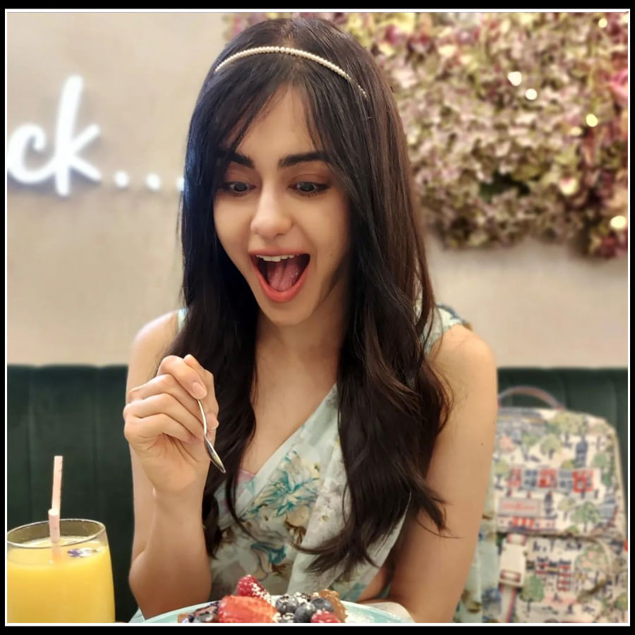 రంగు రంగులా పులా మధ్య అదాశర్మ అందాలు 