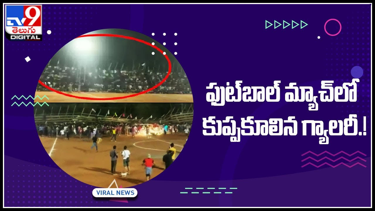 Viral Video: అయ్యా..! చూస్తుండగానే ఒక్కసారిగా కుప్పకూలిన 200 మంది.. వీడియో చుస్తే షాక్ అవుతారు..