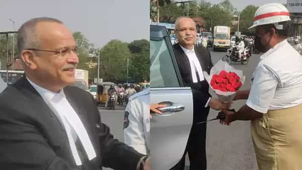 Hyderabad: వారెవ్వా.. హోంగార్డ్ డెడికేషన్కు చీఫ్ జస్టిస్ ఫిదా.. కారు దిగి వచ్చి అభినందన