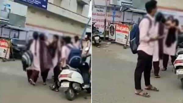 Andhra Pradesh: తగ్గేదేలే! నడ్డిరోడ్డుపై పొట్టు పొట్టుగా తన్నుకున్న అమ్మాయిలు.. పిడిగుద్దులతో..
