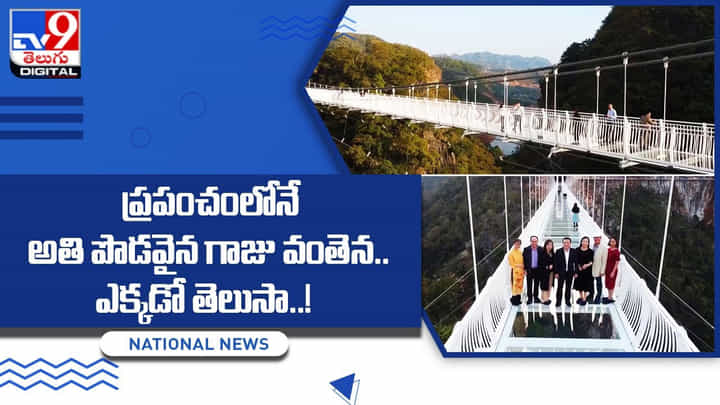 డ్రాగన్ ను తలదన్నేలా అద్భుత కట్టడం !! ప్రపంచంలోనే అతి పొడవైన గాజు వంతెన ఎక్కడో తెలుసా ?? డ్రాగన్ ను తలదన్నేలా అద్భుత కట్టడం !! ప్రపంచంలోనే అతి పొడవైన గాజు వంతెన ఎక్కడో తెలుసా ??