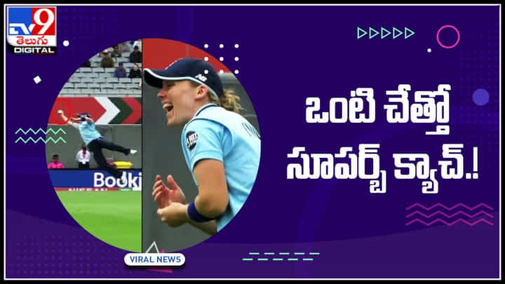 Super Catch Video: ఒంటి చేత్తో సూపర్బ్ క్యాచ్.! సోషల్ మీడియాను షేక్ చేస్తున్న వైరల్ వీడియో... Super Catch Video: ఒంటి చేత్తో సూపర్బ్ క్యాచ్.! సోషల్ మీడియాను షేక్ చేస్తున్న వైరల్ వీడియో...