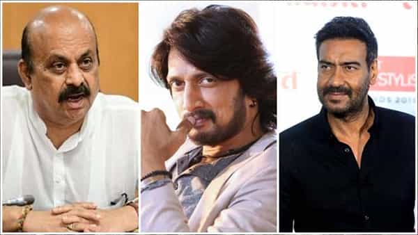 Hindi Row: కర్ణాటకలో రాజుకున్న మరో వివాదం.. కన్నడ నటుడిని సమర్థించిన కర్ణాటక సీఎం బసవరాజ్ బొమ్మై