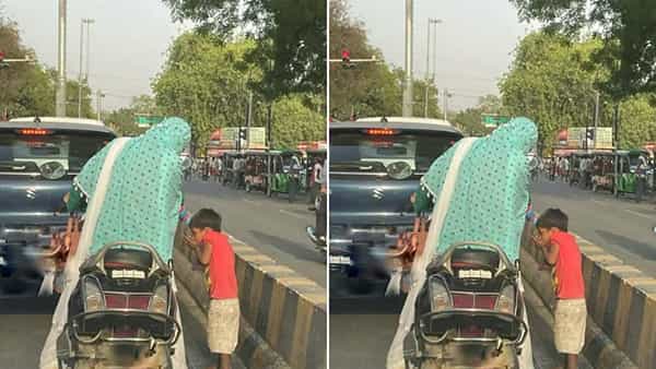 Humanity: ఇలాంటి వారిని చూస్తేనే.. ఇంకా మానవత్వం ఉంది అనిపించేది.. రోడ్డు మీద చిన్నారి దాహార్తిని తీర్చిన ఓ మహిళ