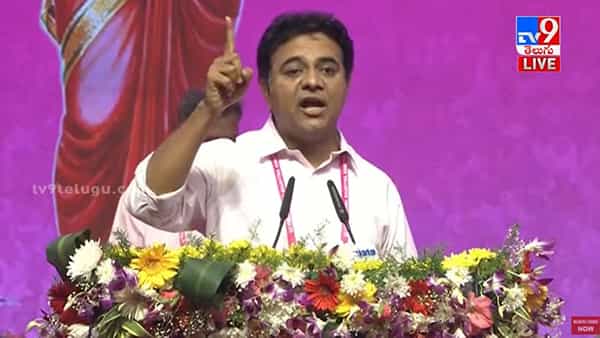 KTR in Plenary: బీజేపీ చేతిలో అధికారం - భారతావనికి అంధకారం.. కేసీఆర్ లాంటి టార్చ్ బేరర్ దేశానికి అవసరంః కేటీఆర్