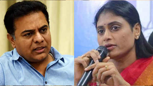 KTR: కొత్త పార్టీల వెనక ఎవరున్నారో తెలుసు.. షర్మిలపై కేటీఆర్ సంచలన వ్యాఖ్యలు..