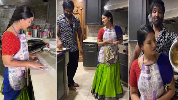 Vishnu Manchu- Sunny Leone: మంచు విష్ణు ఇంట్లో సన్నీలియోన్ సందడి.. వంటలక్కగా మారిన హాట్ బ్యూటీ