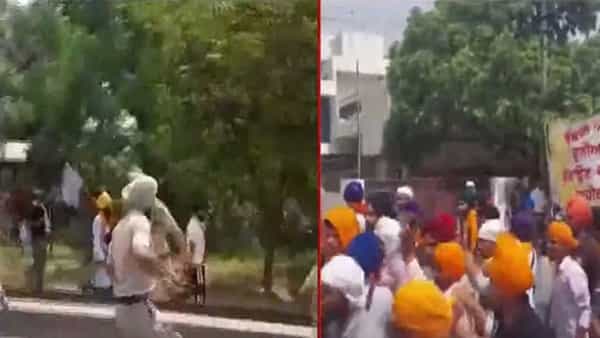 Patiala Violence: పోలీసులపై కత్తులు దూసిన వేర్పాటువాదులు.. హింసాత్మకంగా మారిన ర్యాలీ..