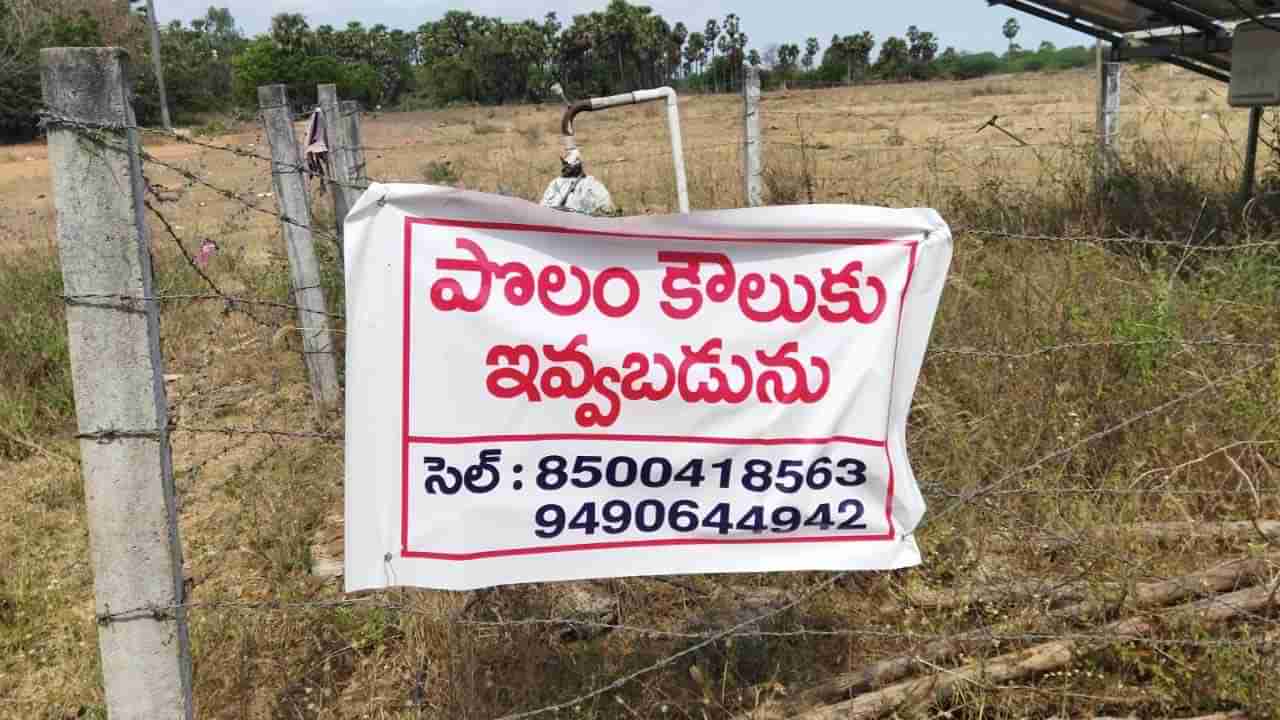 Rent For Field: పంట పండించుకోవడానికి రైతు కావలెను.. పొలం కౌలుకివ్వబడును.. వెలసిన ఫ్లెక్స్