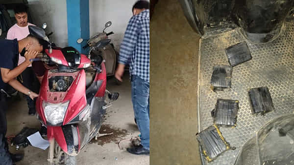Manipur: యువకుడిపై అనుమానంతో ఆపిన పోలీసులు.. స్కూటీ చెక్ చేయగా మైండ్ బ్లాంక్..