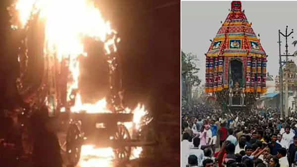 తమిళనాడులో భారీ అగ్నిప్రమాదం.. ఆలయంలో సమీపంలో చెలరేగిన మంటలు.. 11 మంది భక్తులు సజీవదహనం