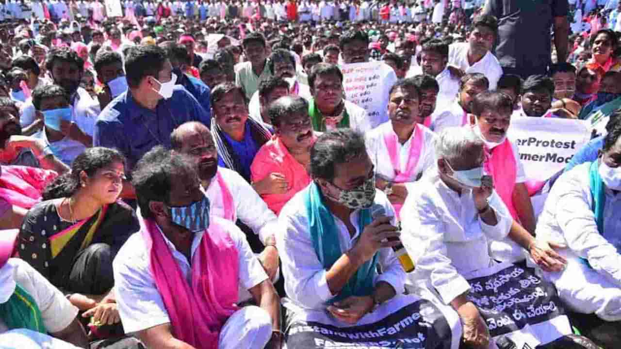 TRS: ఛలో ఢిల్లీ.. టీఆర్‌ఎస్‌ దీక్షకు అంతా రెడీ.. తెలంగాణ భవన్‌లో భారీ ఏర్పాట్లు..