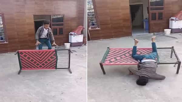 Viral Video: హీరో అవుదామనుకున్నాడు.. కట్చేస్తే బొక్కబోర్లా పడ్డాడు.. నెట్టింట వీడియో వైరల్