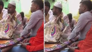 Viral Video: ట్రాలీ నుంచి కిందపడబోయాడు.. కానీ కారు డ్రైవర్ దేవుడిలా వచ్చాడు..!