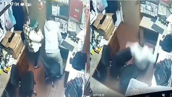 Viral Video: మహిళకు సాయం చేసిన వ్యక్తి అనంతరం కిందపడిన వ్యక్తి నెట్టింట వైరల్ అవుతున్న వీడియో