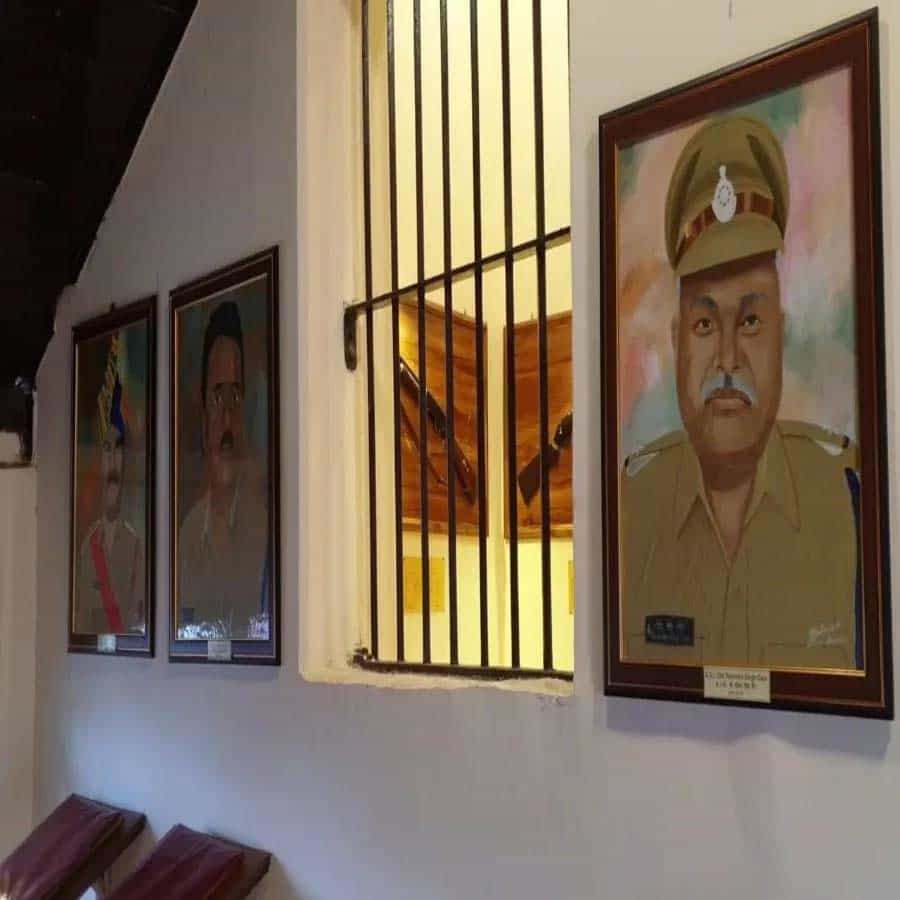 పోలీసు శాఖలో అమరులైన పోలీసు అధికారులు, ఉద్యోగుల పరిచయంతో సహా చిత్రాలను కూడా మ్యూజియంలో ఉంచారు.
