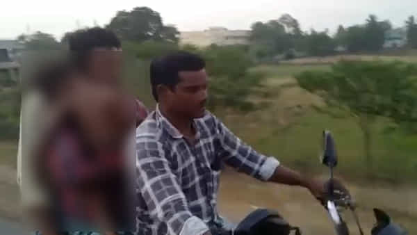 Andhra Pradesh: మళ్లీ అదే వ్యధ.. బిడ్డ మృతదేహాన్ని బైక్పై తీసుకెళ్లిన తండ్రి.. కన్నీటి పర్యంతం