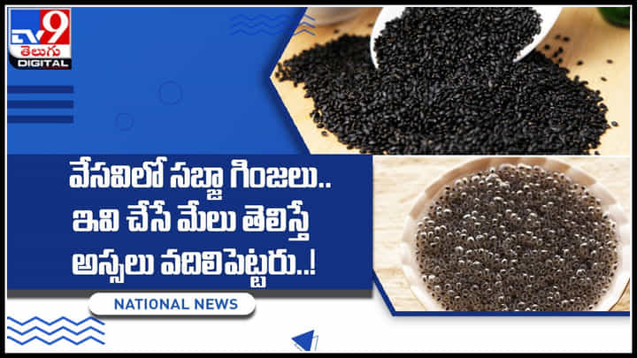 Sabja seeds: వేసవిలో సబ్జా గింజలు .. ఇవి చేసే మేలు తెలిస్తే అస్సలు వదిలిపెట్టరు..! Sabja seeds: వేసవిలో సబ్జా గింజలు .. ఇవి చేసే మేలు తెలిస్తే అస్సలు వదిలిపెట్టరు..!