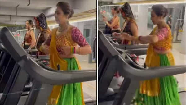 Viral Video: ట్రెడ్మిల్పై డ్యాన్స్తో అదరగొట్టిన మహిళలు..! అందమై డ్రెస్సుల్లో గార్బా.. చూడాల్సిందే..