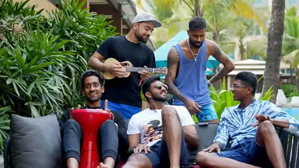IPL 2022: విజయోత్సాహంలో గుజరాత్ ఆటగాళ్లు.. వై దిస్ కొలవెరి డి అంటూ రచ్చ.. నెట్టింట్లో వైరలవుతోన్న వీడియో..