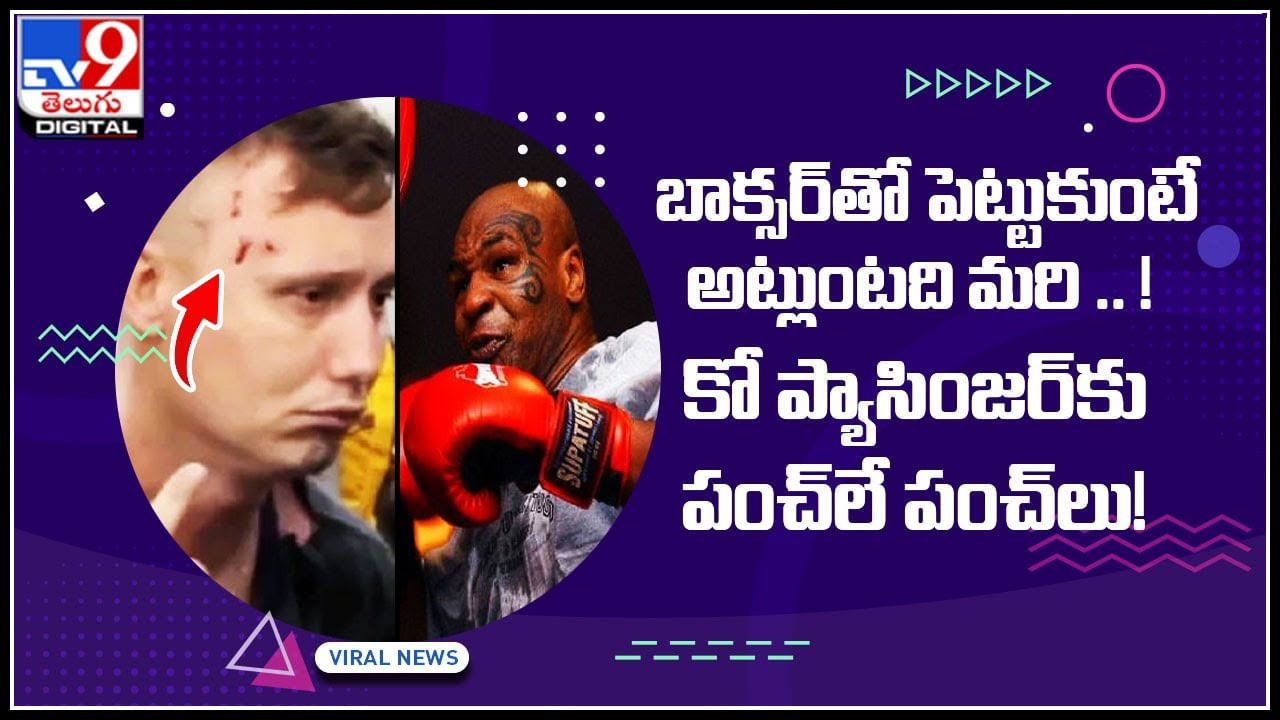 Mike Tyson: బాక్సర్‌తో పెట్టుకుంటే అట్లుంటది మరి.. ! కో ప్యాసింజర్‌కు పంచ్‌లే పంచ్‌లు!