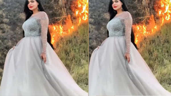 TikTok: టిక్టాక్ పిచ్చి..బ్యాగ్రౌండ్ లో ఎఫెక్ట్ కోసం అడవికి నిప్పుపెట్టిన యువతి..చురకలేస్తున్న నెటిజన్లు