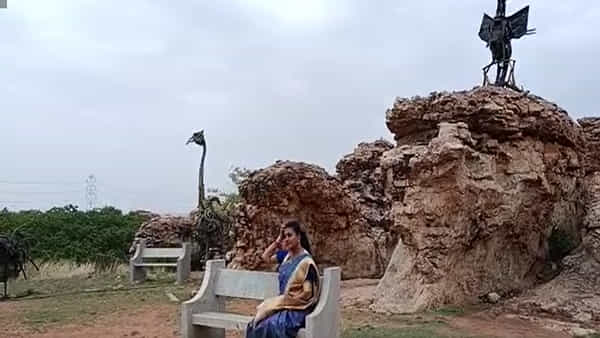 Roja At Rock Gardens: రాక్ గార్డెన్లో సందడి చేసిన మంత్రి రోజా.. టూరిజం స్పాట్గా తీర్చిదిద్దుతామని హామీ
