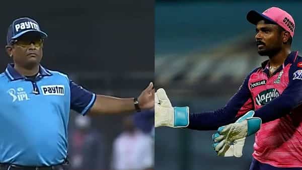 IPL 2022: వైడ్ బాల్ విషయంలో సంజూ శాంసన్ రచ్చ.. అంపైర్తో వాగ్వాదం..!