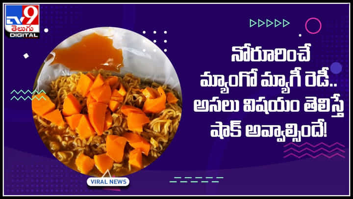 Mango Maggi: భోజన ప్రియులరా నోరూరించే మ్యాంగో మ్యాగీ రెడీ.. అసలు విషయం తెలిస్తే షాక్ అవ్వాల్సిందే.! Mango Maggi: భోజన ప్రియులరా నోరూరించే మ్యాంగో మ్యాగీ రెడీ.. అసలు విషయం తెలిస్తే షాక్ అవ్వాల్సిందే.!