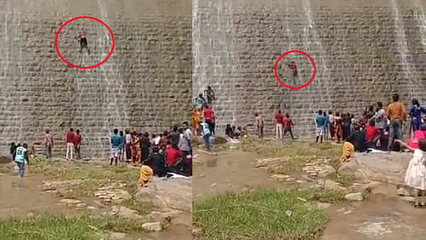 Viral Video: పిచ్చెక్కితే ఇలానే చేస్తారు..! స్టంట్ చేయబోయి బొక్కబోర్లా పడిన యువకుడు.. కొంచెం అయితే..