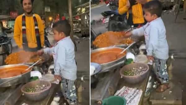 Viral Video: మనోడు బాలా నలభీముడు.. గరిట పట్టాడంటే ఘుమఘుమలాడాల్సిందే..! బుడతడి వంటకు నెటిజన్లు ఫిదా