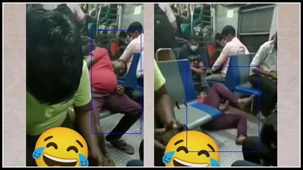 Viral Video: ఎంత నిద్రనో మరీ.. అయ్యయ్యో పట్టుకోండి.. పట్టుకోండి..! నెట్టింట వీడియో వైరల్