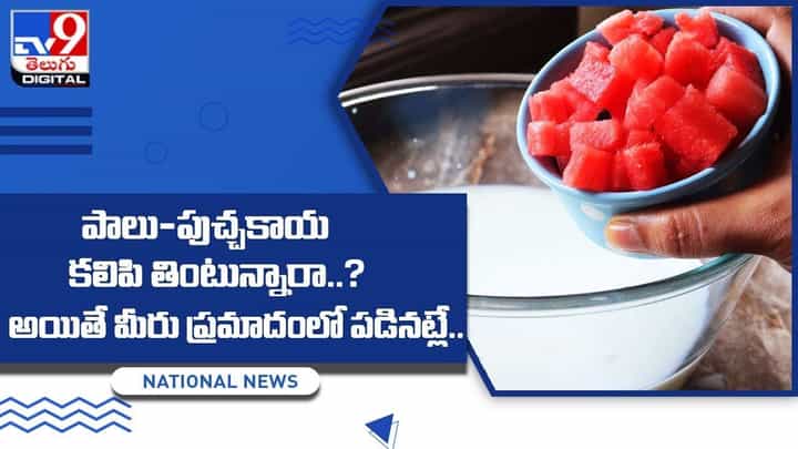 పాలు-పుచ్చకాయ కలిపి తింటున్నారా ?? అయితే మీరు ప్రమాదంలో పడినట్లే పాలు-పుచ్చకాయ కలిపి తింటున్నారా ?? అయితే మీరు ప్రమాదంలో పడినట్లే