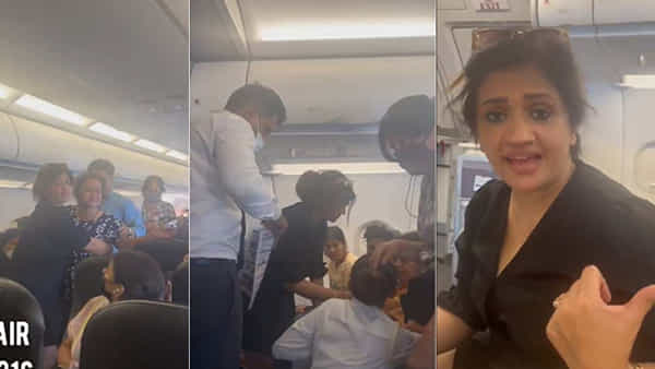 Viral video: ఫ్లైట్లో పనిచేయని ఏసీ.. ఊపిరాడక ప్రయాణికుల హాహాకారాలు.. నెట్టింట్లో వైరలవుతోన్న వీడియో..