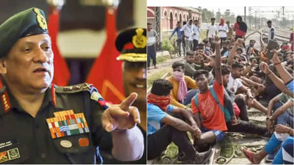 Agnipath Protest: అలాంటి వారు ఆర్మీకి అక్కర్లేదు.. రైల్వే, వ్యాపార రంగాలను ఎంచుకోండి.. సంచలనంగా మారిన బిపిన్ పాత వీడియో